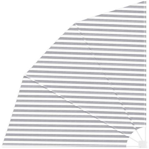 Schermo di Privacy per Balcone Antracite e bianco 210 x 210 cm - Foto 1