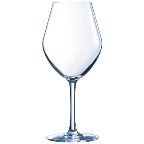 Bicchiere Da Vino Trasparente Con Stelo - Q6890 - Foto 2