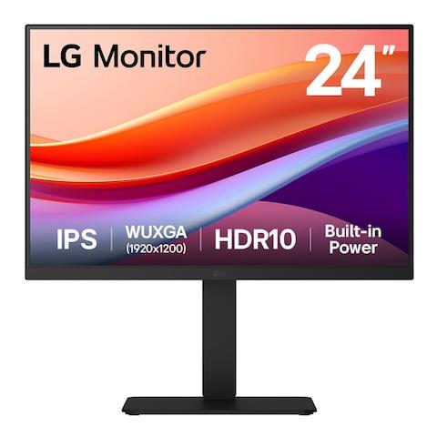 Monitor 24" LCD Flat 24BA55W-B WUXGA Tempo di risposta 5 ms - Foto 1