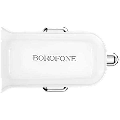 Caricatore Per Auto Con 2 Porte Usb Da 2,4 A, Compatto E A Ricarica Rapida, Bianco - Foto 5
