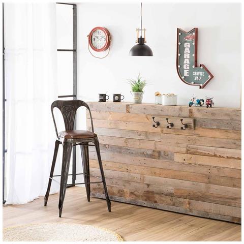 Placca Da Muro Luminosa In Plastica Blu 43x64x10h - Foto 2