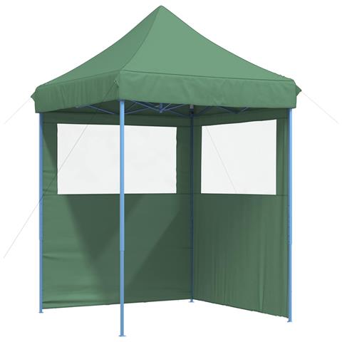 Tenda Party Verde 200 x 200 x 306 cm Tessuto Oxford - Foto 1