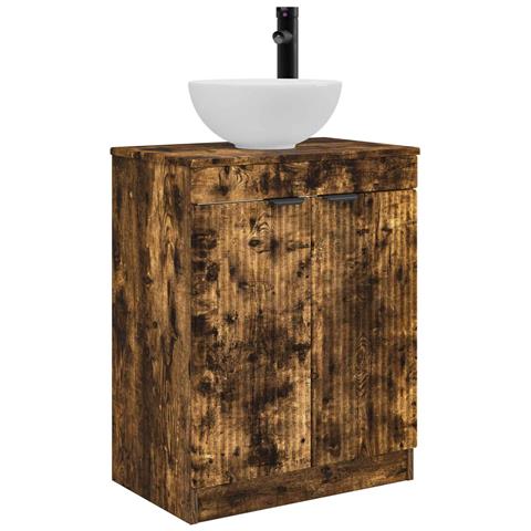 Mobile da bagno con lavabo Rovere Fumo 54 x 35 x 83 cm - Foto 1
