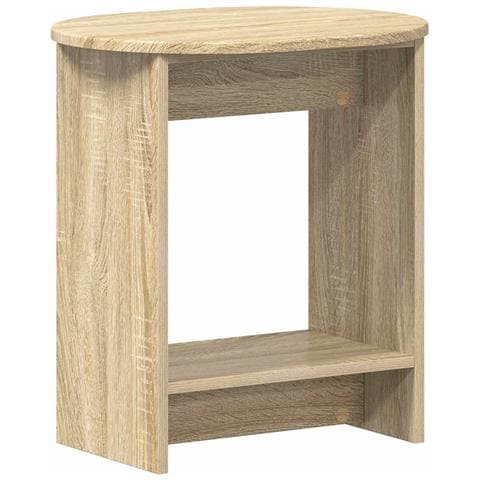 Tavolo laterale Rovere Sonoma 50 x 39,5 x 55 cm - Foto 1