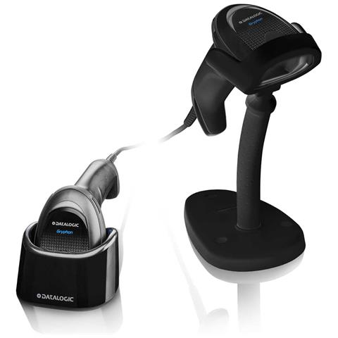 Gryphon GBT4500 Lettore di codici a barre portatile 1D / 2D Laser Nero - Foto 1
