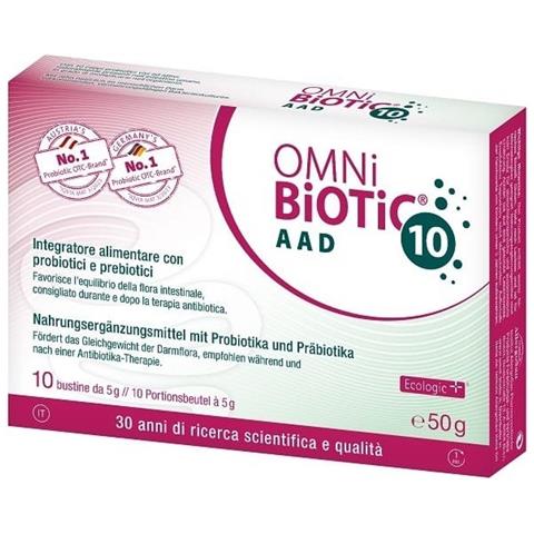Omni Biotic 10 Aad 10 Bustine da 5 g - Foto 1