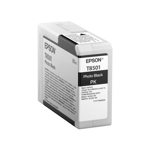 C13T850100 Cartuccia Ink Originale Nera Foto per SureColor SC-800 - Foto 1