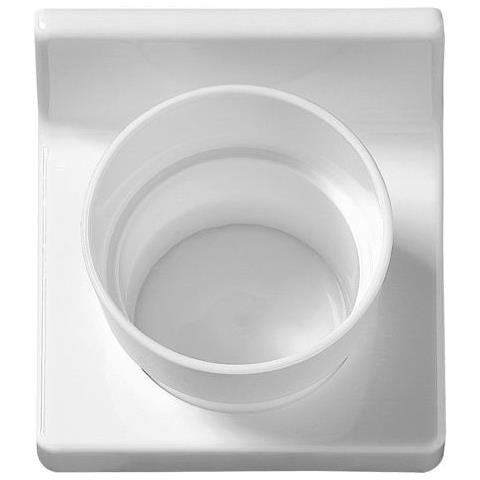 Porta Bicchiere Da Bagno Singolo Bianco - Foto 2