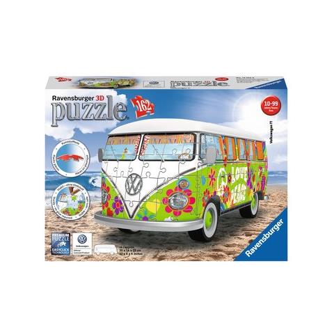 Puzzle 3d Camper Vw Hippie - Foto 1