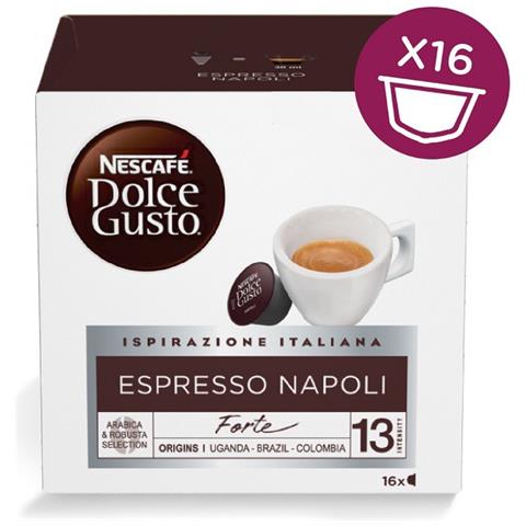 Nescafe' Dolce Gusto Espresso Napoli 16 Capsule - Foto 1