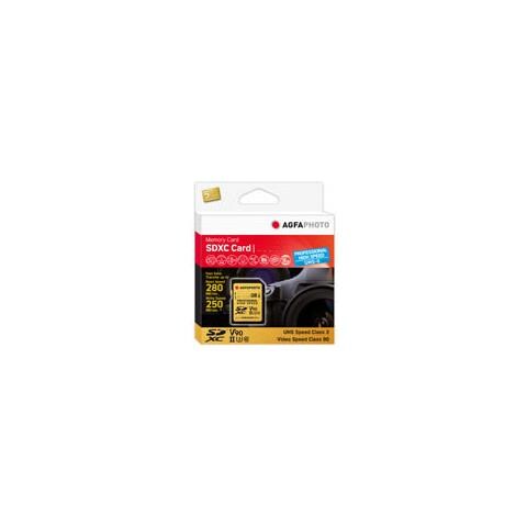 SDXC UHS II 128GB Professional High Speed U3 V90 - Foto 1