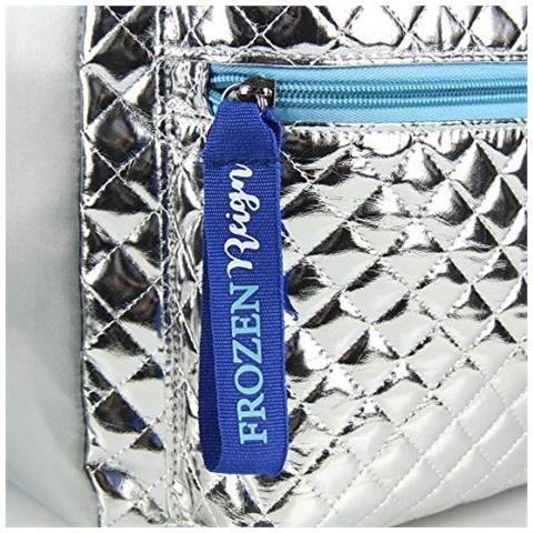 Mochila Casual Moda Frozen 2 Zaino, 40 Cm, Argento (plateado)  - Foto 2