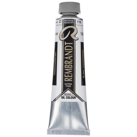 Colore Ad Olio Rembrandt 40 Ml - Bianco Trasparente - Foto 1