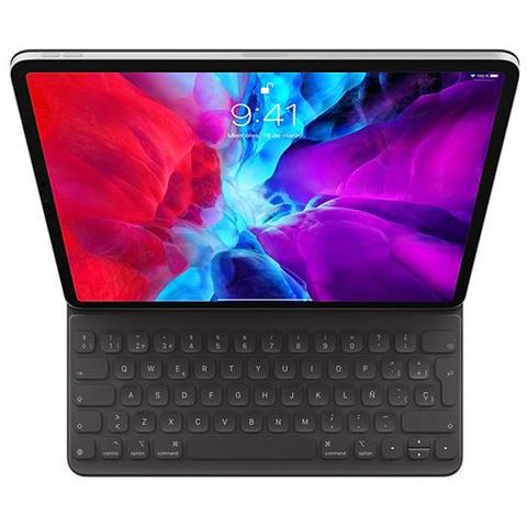 Mxnl2y / a Tastiera Per Dispositivo Mobile Qwerty Spagnolo Nero (Smart - Keyboard And Folio Case - Smart Connector - Spanish - For 12.9-inch Ipad Pro [3rd Generation, 4th Generation]) - Versione Uk - Foto 1