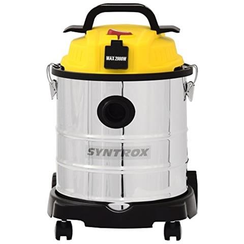 Vc-1200w-20l-r Tornado - Aspirapolvere Industriale In Acciaio Inox, 20 Litri, Con Presa - Foto 3