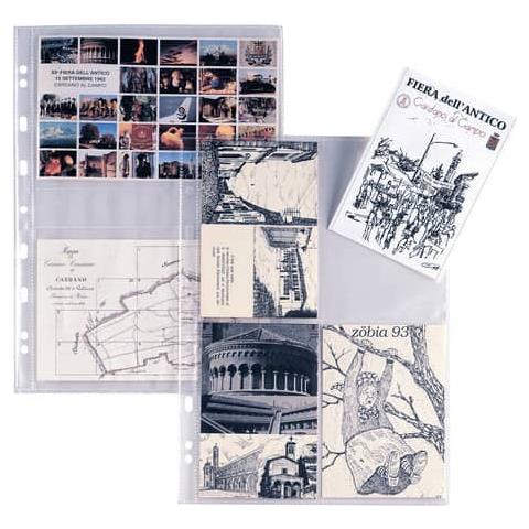 10 Buste Forate Porta Foto A 4 Spazi 13x18 - Foto 2