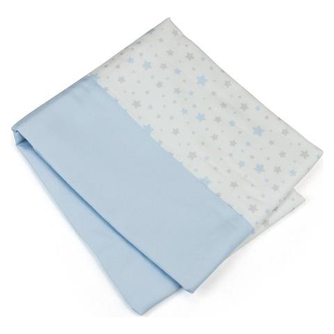 Copripiumino Lettino Stelle Azzurro 601 / az - Foto 1
