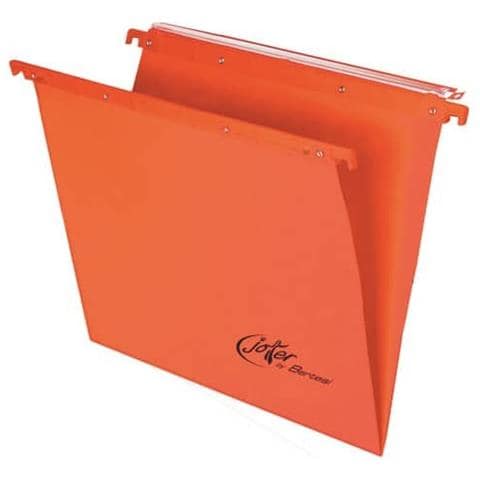 Cartelle Sospese Orizzontali Per Cassetti Linea 39 Cm Fondo V - Arancio Conf. 25 Pezzi 400/395 Link - A2 - Foto 1