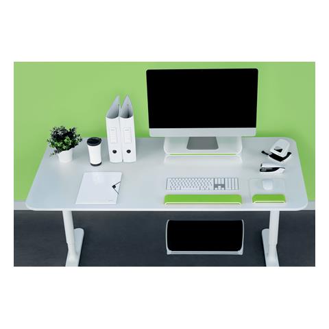 65040054 Supporti a parete per TV 68,6 cm (27") Scrivania Verde, Bianco - Foto 5
