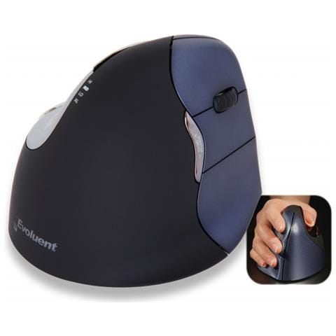 Evoluent4 Wireless, RF Wireless, Ufficio, Pressed buttons, Rotella, Ottico, Batterie - Foto 2