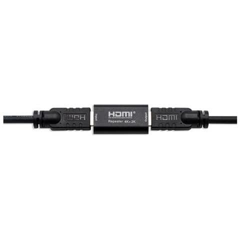 Nano Cavo 10.15.1201 - Ripetitore HDMI v1.4b, 3.4 gbps fino a 4 K x 2 K, Full HD 3d, 1080py 1080i, Connettori Oro, amplifica fino a 40 metri, a / H-a / H, femmina-femmina, colore: nero - Foto 2