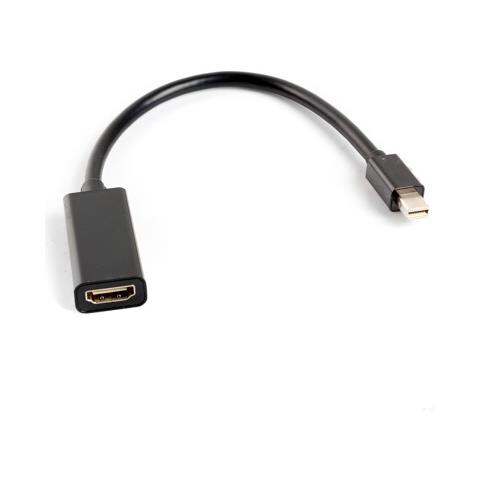 AD-0005-BK cavo di interfaccia e adattatore Mini DisplayPort HDMI 1.3b Nero - Foto 1