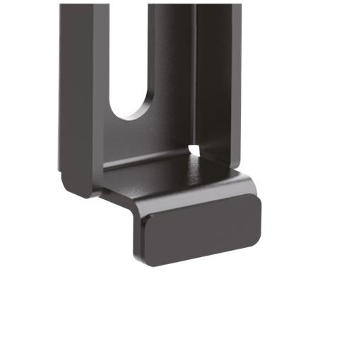 BP0117 supporto da parete per tv a schermo piatto 2,03 m (80") Nero - Foto 2