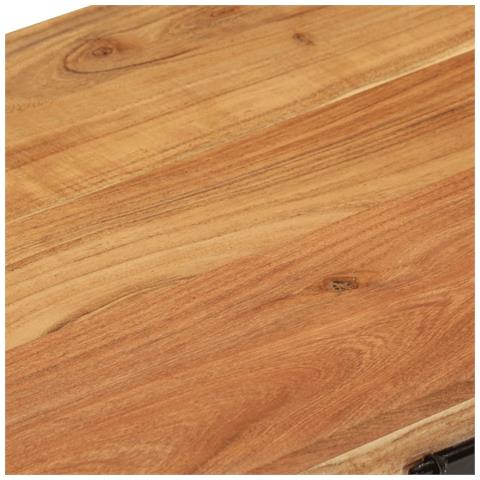 Cassapanca in Legno Massello di Acacia - Foto 2