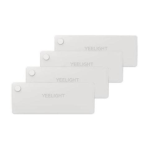 Luce Led Per Cassetti Con Sensore, Batteria Ricaricabile, Usb-c, Confezione Da 4 Pezzi - Foto 1