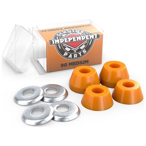 Standard Conical Medium 90a Skateboard Bushings Orange - Foto 1
