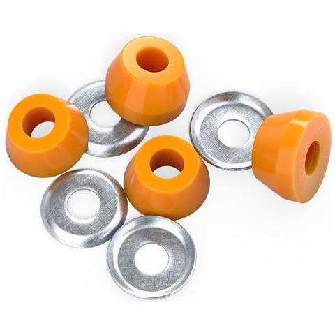 Standard Conical Medium 90a Skateboard Bushings Orange - Foto 2