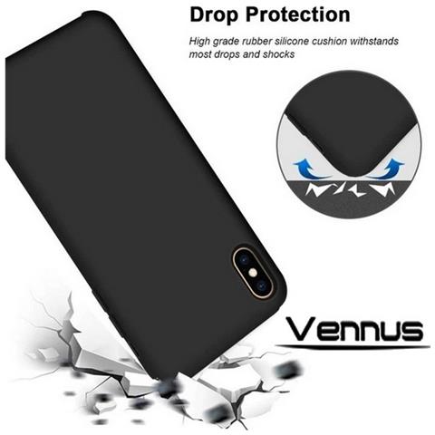 Vennus Custodia Tpu Silicone Lite Cover Soft-case Per Xiaomi Mi 10t - 10t Pro 5g Black - Foto 5
