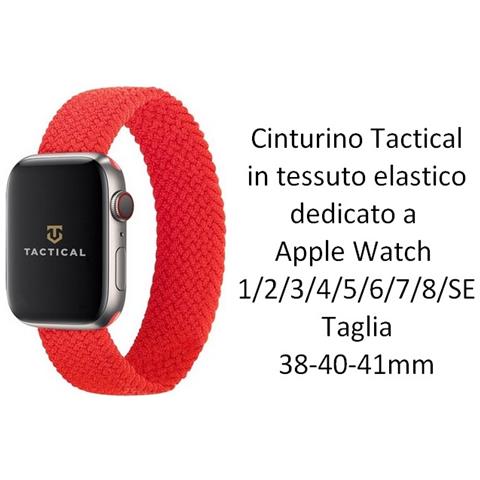 Cinturino M 758 Originale Braided String Per -apple Watch 1-2-3-4-5-6-se 38 40 41mm Red - Foto 2