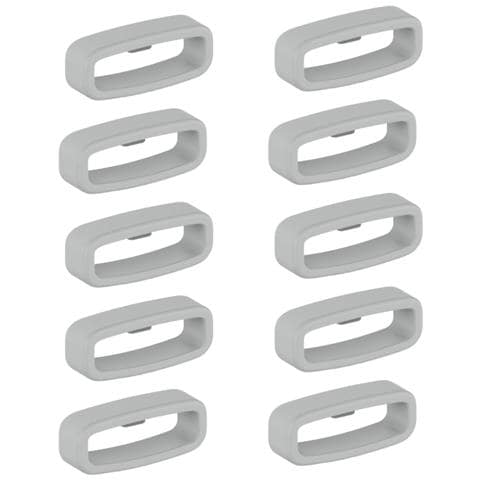 Passante Per Cinturini Per Orologi Larghi 20 Mm, Confezione Da 10 Grey - Foto 1