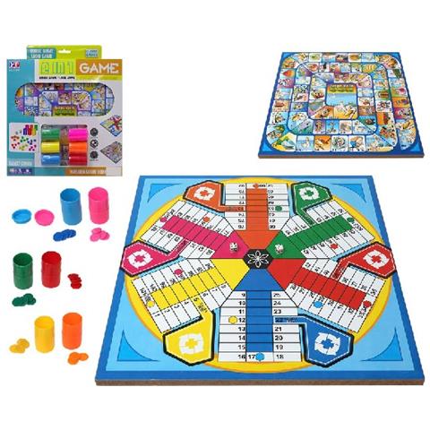 Tabellone Per Parcheesi E Gioco Dell'oca (35 X 30 Cm) - Foto 1