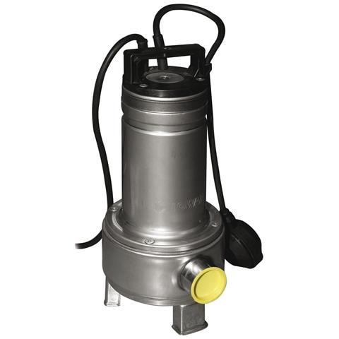 Elettropompa Pompa Per Acque Sporche 0,75 Hp Sommergibile Portatile E Automatica In Acciaio Inox Domo7vx - Foto 1