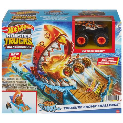 Hot Wheels Monster Truck Arena Squalo - Foto 1