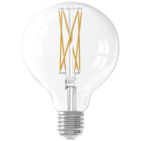 Lampadina Led Filamento G125 Vintage Lampada Globo E27 12w Watt Luce Calda 2700k - Foto 1