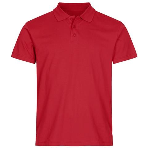 Single Jersey Polo Rosso Xxl - Foto 1