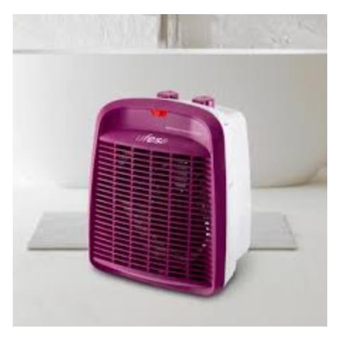 Termoventilatore con 2 Livelli di Calore Potenza 2000 W Colore Porpora - Foto 3