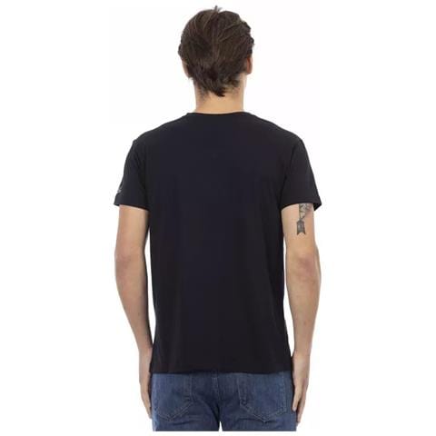 Maglietta In Cotone Nero - Xl - Foto 3