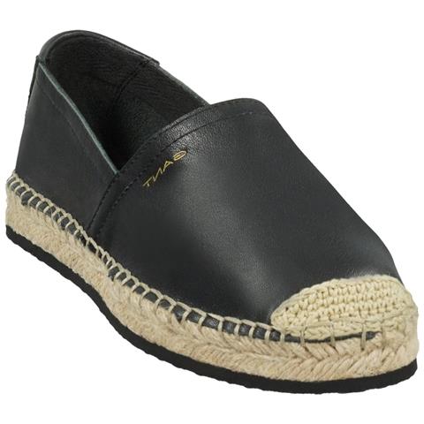 Lucynella Espadrilles Espadrillas Pelle Di Mucca Scarpe Donna Nero Eu 36, 24561707 G00 - Foto 2