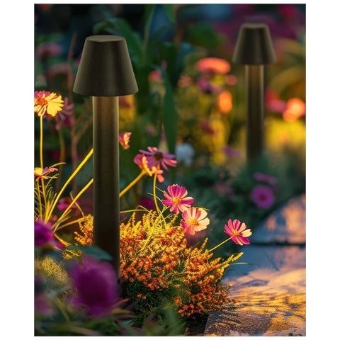 Lampione Da Esterno A Led Holmes Nero - Foto 1