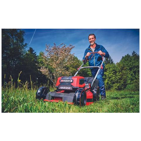 GP-CM 36/47 S Li BL Tagliaerba a spinta Batteria Nero, Rosso - Foto 3