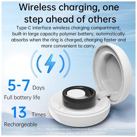 Anello Intelligente R1000 Acciaio (acciaio Inossidabile) Silver 13 - Foto 7