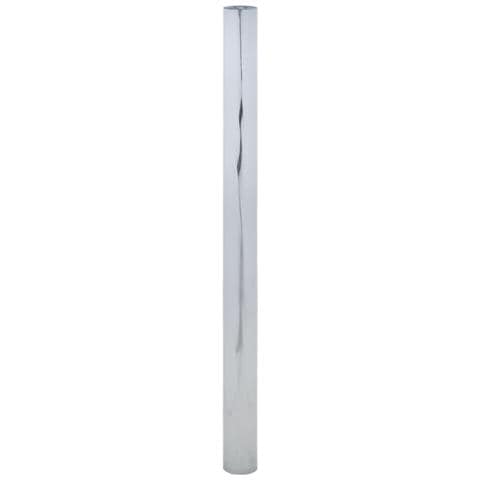 Pellicola Solare Statica Riflettente Argento 90x1000 Cm Pvc - Foto 3