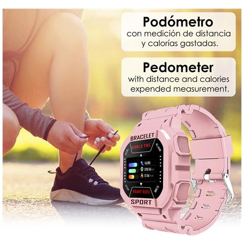 Bracciale Intelligente I3 Con Monitor Del Battito Cardiaco E Notifiche. Monitor Sportivo Per Ciclismo, Corsa E Pallavolo. - Foto 7
