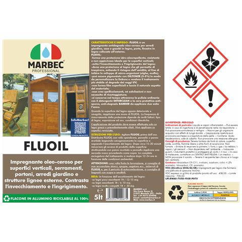 Fluoil 5ltx4pz - Impregnante Per Legno Esterno - Foto 3