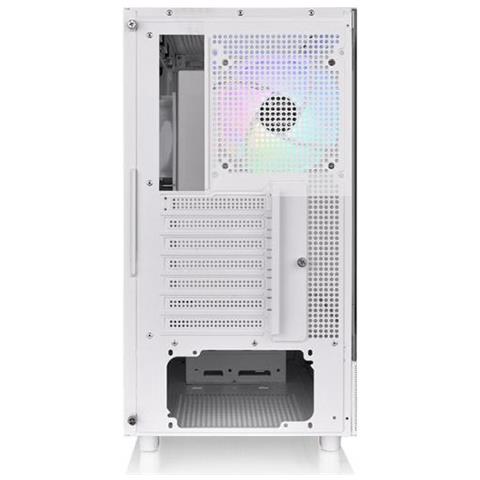 View 270 Plus Tg Argb Mid Tower Pannello Frontale E Laterale In Vetro Temperato 3 Ventole Argb Snow White - Foto 2
