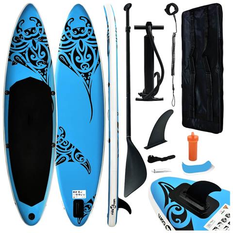 Lusso Casadino -  Set Tavola Gonfiabile Da Sup 305x76x15 Cm Blu - Foto 2